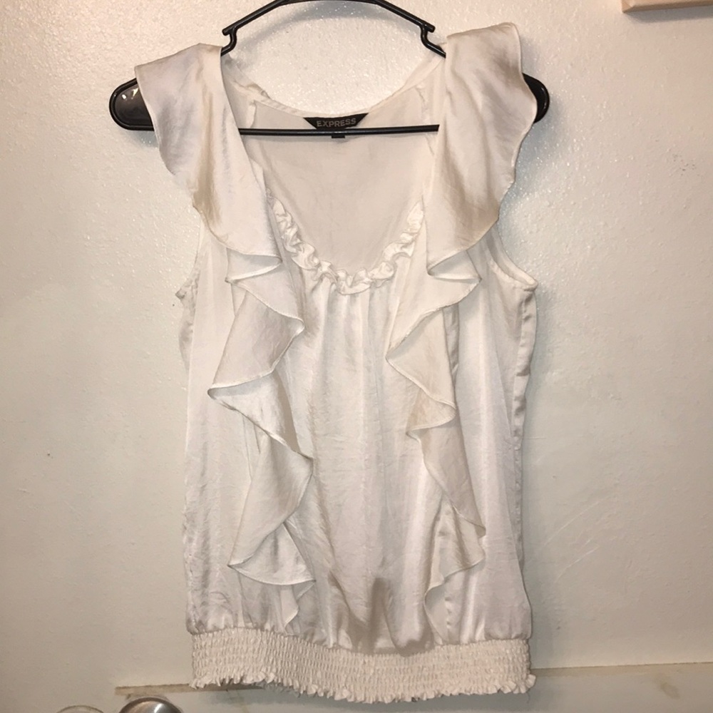 White Express blouse